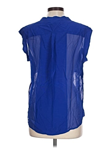 BCBGMAXAZRIA Sleeveless Silk Top (view 2)