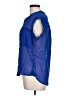 BCBGMAXAZRIA 100% Silk Blue Sleeveless Silk Top Size L - photo 5