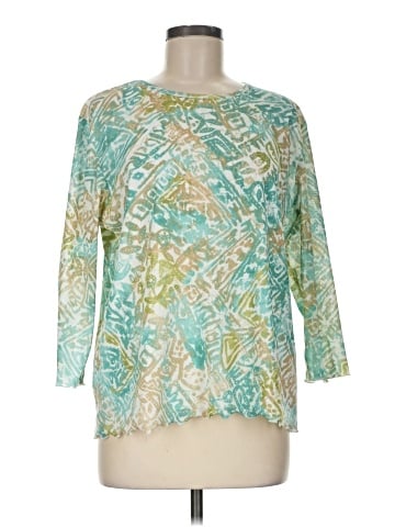 Alfred Dunner 3/4 Sleeve Blouse (view 1)