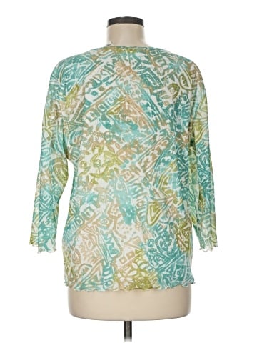 Alfred Dunner 3/4 Sleeve Blouse (view 2)