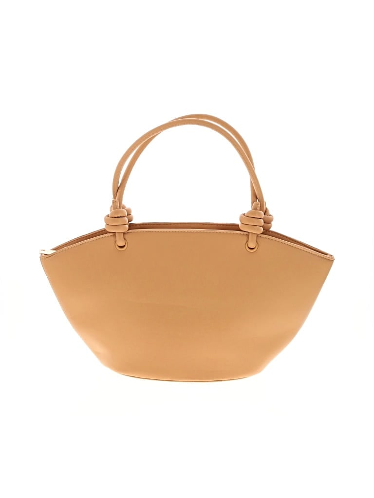 Pre-owned Madison West Shoulder Bag In Tan