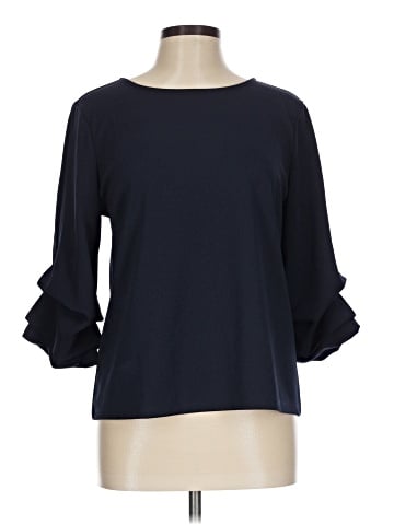 Ann Taylor Factory 3/4 Sleeve Top (view 1)