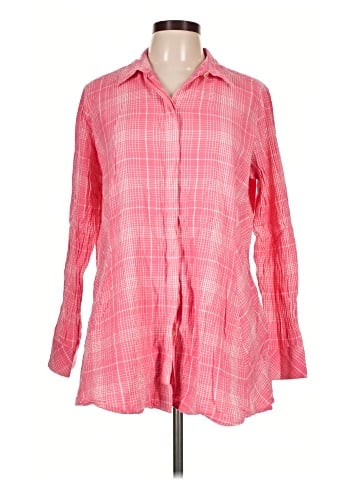 Foxcroft Long Sleeve Button-Down Shirt (view 1)
