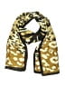 Adrienne Vittadini Animal Print Yellow Scarf One size - photo 1