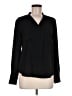 Nine West Black Long Sleeve Blouse Size M - photo 1