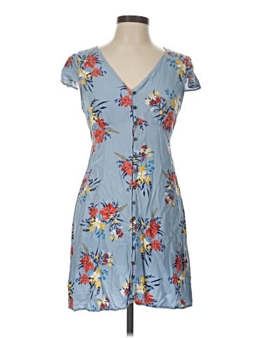 Pink Rose Casual Dress (view 1)