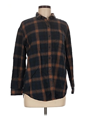 Obey Long Sleeve Button-Down Shirt (view 1)