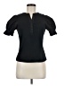 Bailey 44 Black Short Sleeve Blouse Size M - photo 1