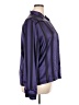 Givenchy En Plus Stripes Purple Long Sleeve Blouse Size 18 - photo 4