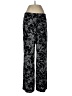Worthington Print Black Casual Pants Size L - photo 1