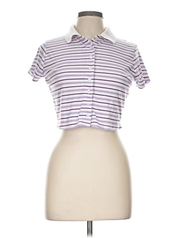 Unbranded Short Sleeve Button-Down Shirt (view 1)