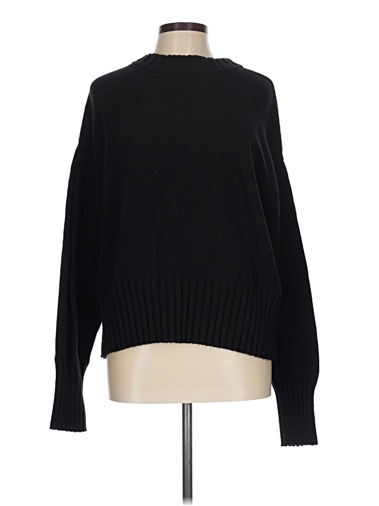 Pre-owned Gap Turtleneck Sweater In Black