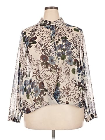 CAbi Long Sleeve Blouse (view 1)