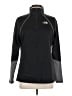 The North Face 100% Polyester Solid Color Block Black Pullover Sweater Size L - photo 1
