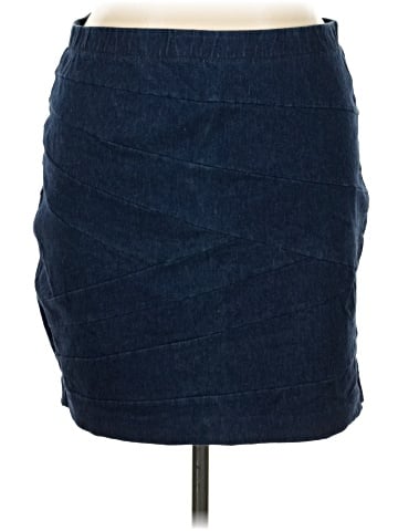 Simply Vera Vera Wang Denim Skirt (view 1)