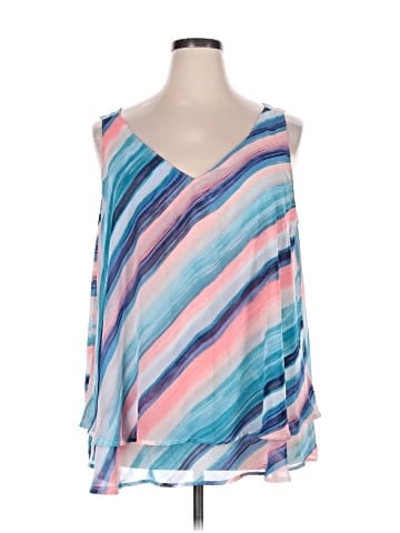 Lane Bryant Outlet Sleeveless Blouse (view 1)