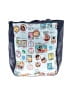 Assorted Brands Print Blue Tote One size - photo 3
