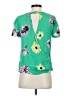 J.Crew Green Short Sleeve Blouse Size 00 - photo 2