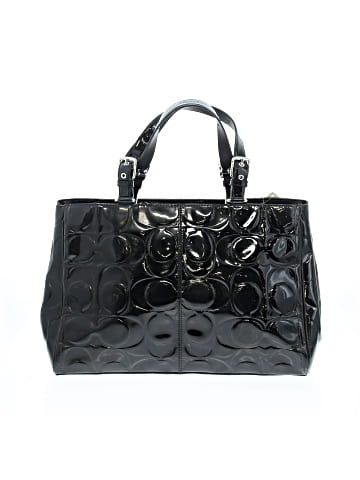 Coach Factory Leather Satchel (view 2)