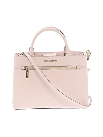 MICHAEL Michael Kors Leather Satchel (view 1)