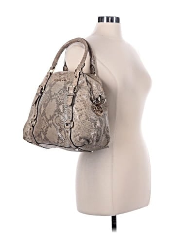 MICHAEL Michael Kors Leather Satchel (view 2)