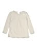 Assorted Brands Ivory Long Sleeve Blouse Size 4 - photo 1