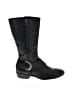 BOC 100% Leather Black Boots Size 8 1/2 - photo 1