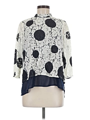 HD in Paris 3/4 Sleeve Blouse (view 1)