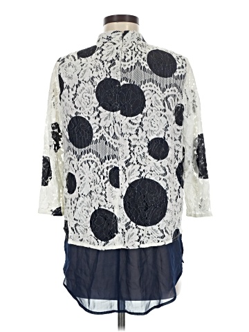 HD in Paris 3/4 Sleeve Blouse (view 2)