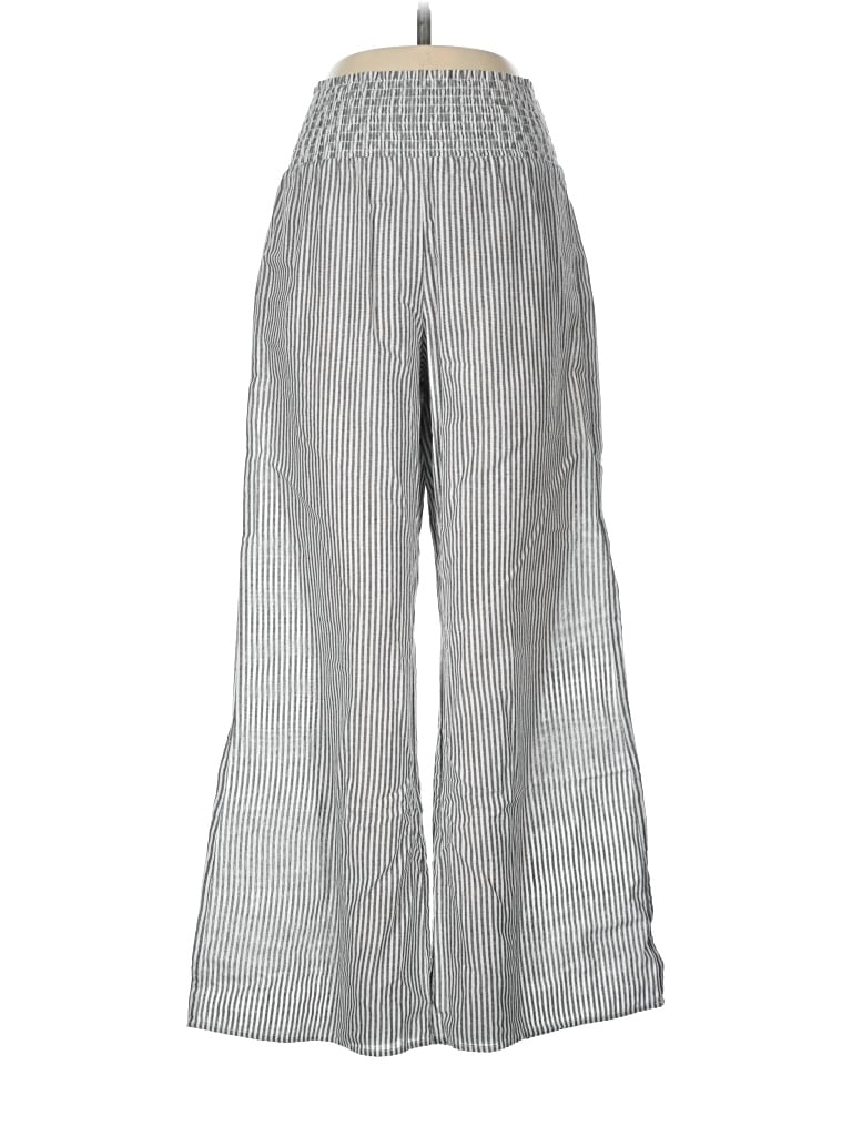 Pre-owned Active Usa Casual Pants In Silver