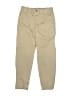Lands' End Solid Tan Khakis Size 8 - photo 1