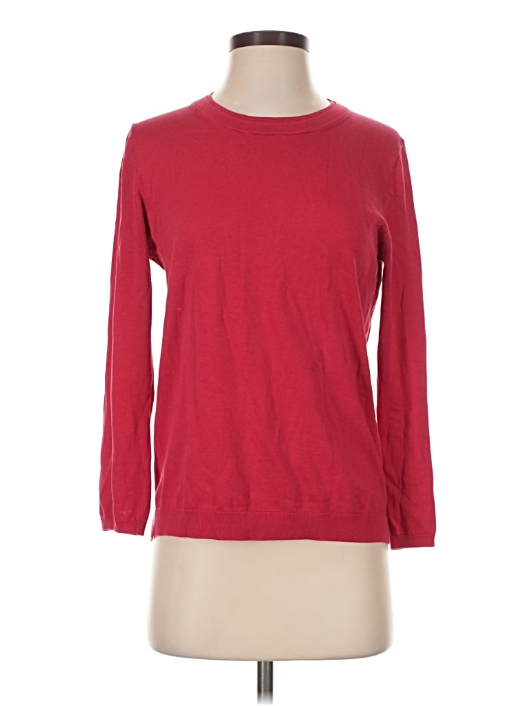Pre-owned Massimo Dutti Pullover Sweater In Red