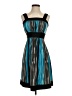 Raya Sun Stripes Teal Cocktail Dress Size S - photo 1