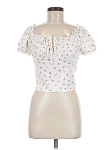 Love J Short Sleeve Blouse (view 1)