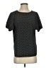 Anne Klein 100% Polyester Polka Dots Black Short Sleeve Top Size S - photo 1