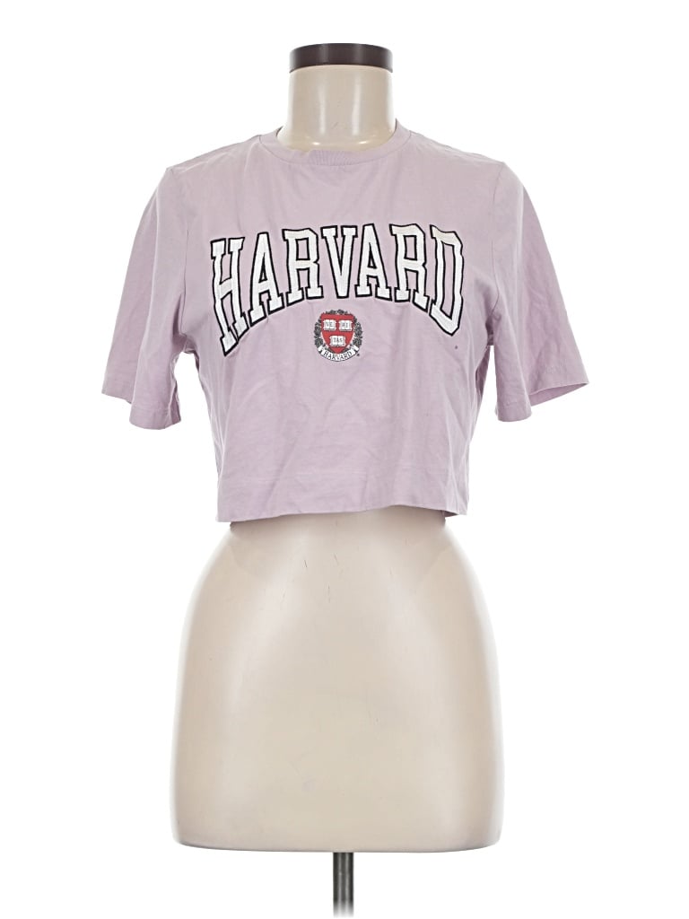 Pre-owned Cotton On Short Sleeve T-shirt In Purple