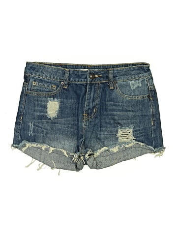 Adam Levine Denim Shorts (view 1)