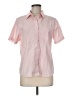 Blair Hearts Pink Short Sleeve Blouse Size M - photo 1