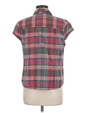 Christopher & Banks Short Sleeve Button-Down Shirt (view 2)