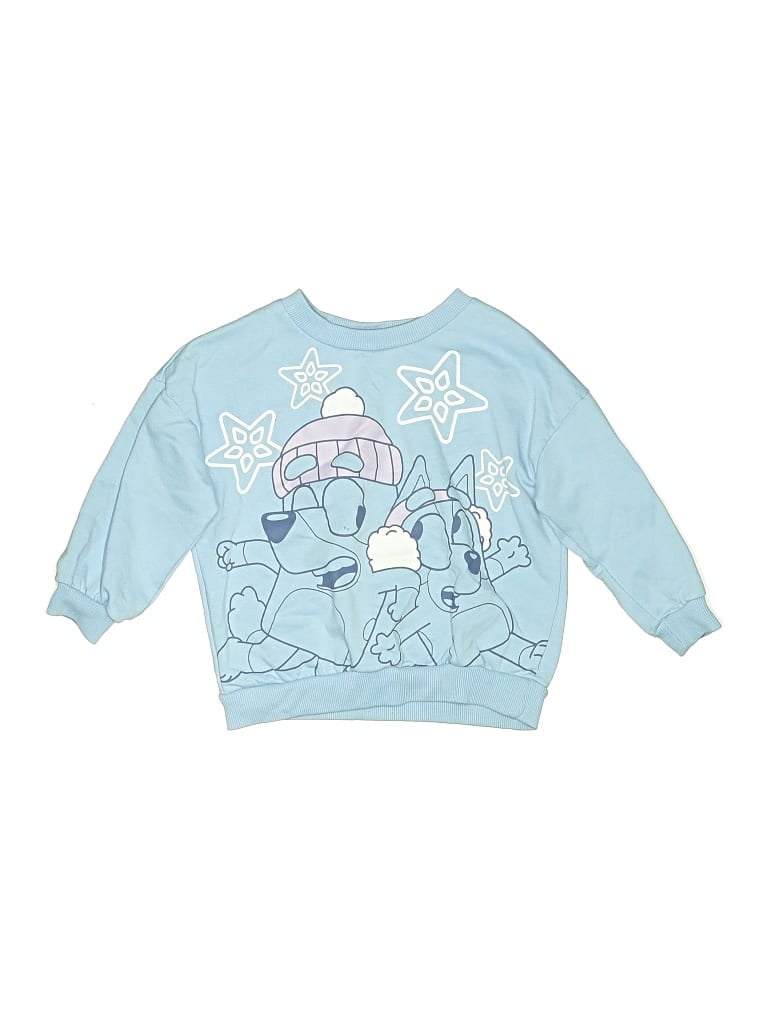 Pre-owned Bluey Kids' Sweatshirt In Blue