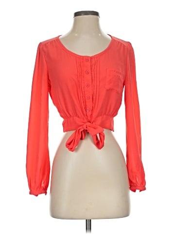 Forever 21 Long Sleeve Blouse (view 1)