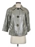 Robert Louis 100% Linen Metallic Silver Jacket Size S - photo 1