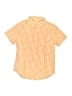 Crewcuts Checkered-gingham Orange Short Sleeve Button-Down Shirt Size 10 - photo 1