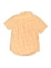 Crewcuts Checkered-gingham Orange Short Sleeve Button-Down Shirt Size 10 - photo 2