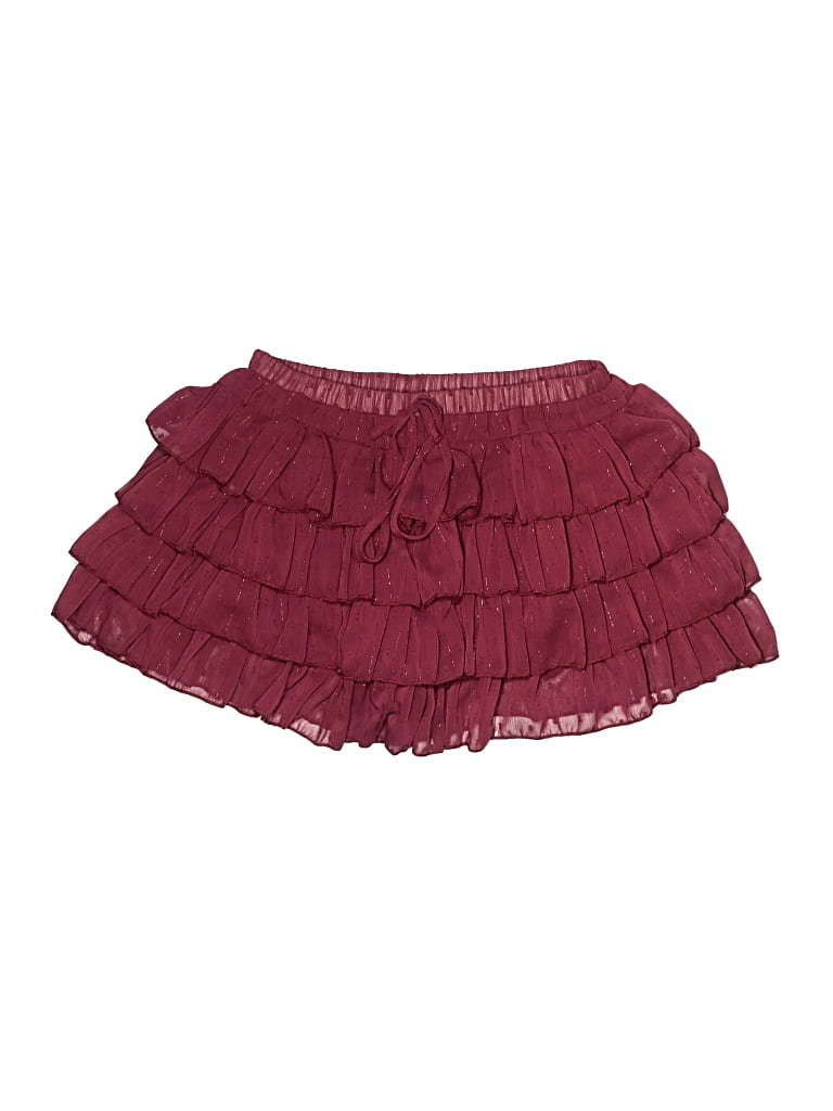Pre-owned Altar'd State Skort In Burgundy