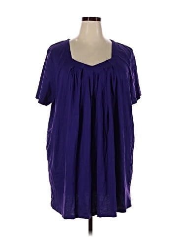 Roaman's Short Sleeve Blouse (view 1)