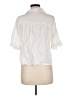Zara Ivory Short Sleeve Blouse Size M - photo 2