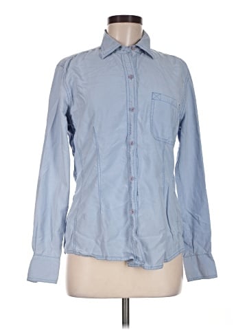 Carlisle Long Sleeve Silk Top (view 1)