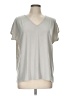 Sympli Gray Short Sleeve Blouse Size 10 - photo 1