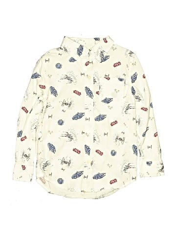 Janie and Jack Long Sleeve Button-Down Shirt (view 1)